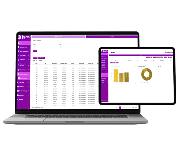 screenshot of Kepler for Corporates